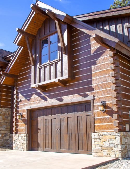 Log Home Coating Cedar Sheild